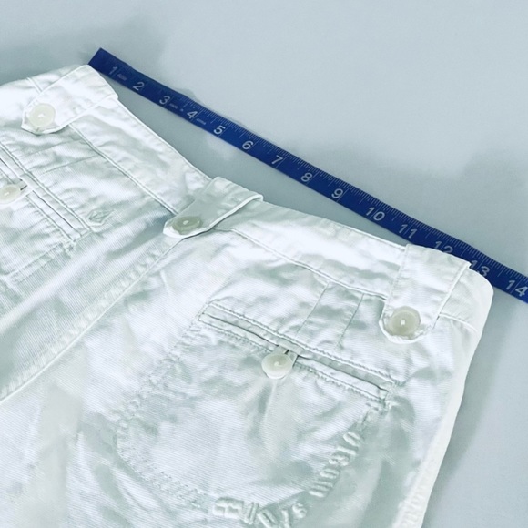 Y2K VOLCOM Pleated Button-fly Low Rise Jacquard Beach Short - Picture 6 of 11